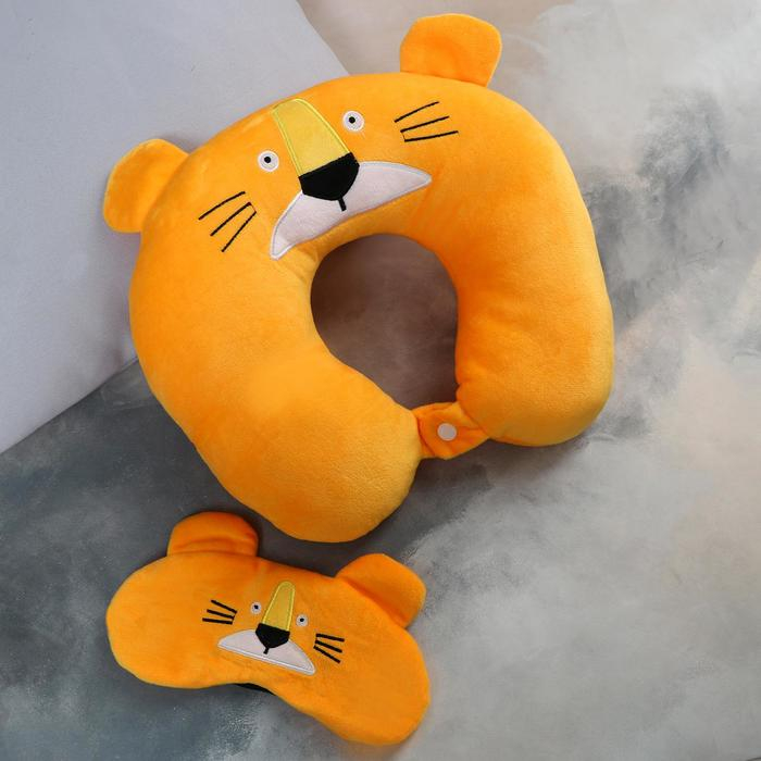 Подголовник &laquo;Лев&raquo;, с маской