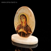 Икона &laquo;Семистрельная&raquo;, на подставке, селенит