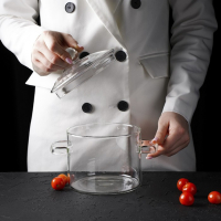 Кастрюля из жаропрочного стекла Magistro &laquo;Лия&raquo;, 1,450 л, 16,5&times;16 см