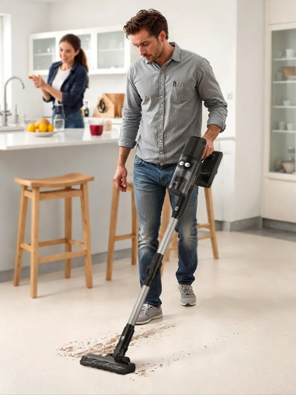 Вертикальный пылесос беспроводной КТ-5290 - 530 Вт