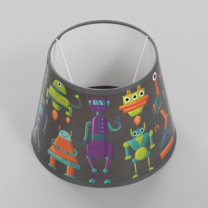 Абажур для светильника BayerLux &laquo;Роботы&raquo;, Е27, 20&times;20&times;15 см