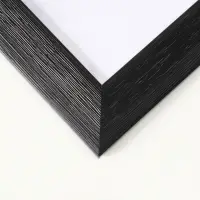 Фоторамка для фото 40х60 см "Luxe Elegance" пластик, чёрный, (пластик экран)