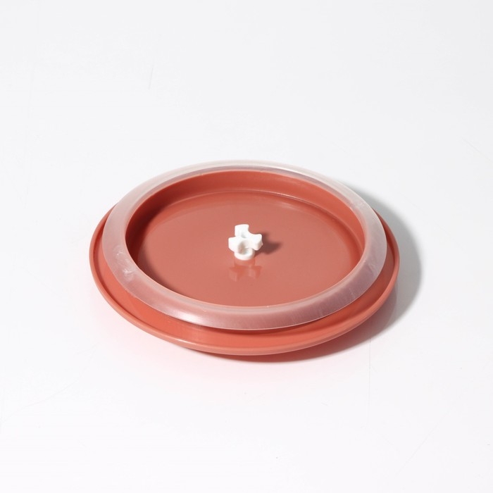 Контейнеры стеклянные с крышкой Доляна &laquo;Коралл&raquo;, 390/530 мл