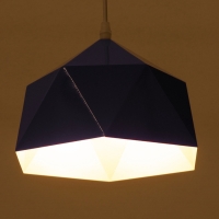 Светильник Edward 1х40Вт Е27 пр-1м синий 25х21,5х18см