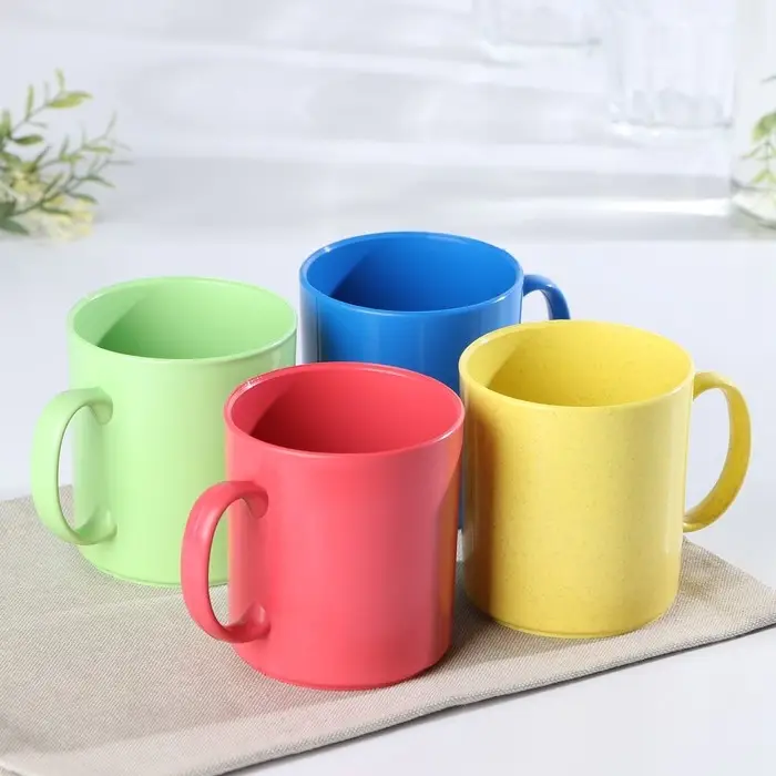 Кружка для холодных и горячих пищевых продуктов Комфорт Плюс, 350 мл, пластик, МИКС