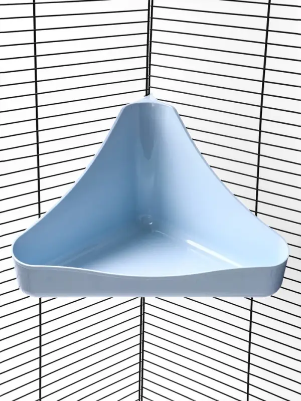 Туалет угловой для грызунов 33 х 19 х 18 см, микс цветов