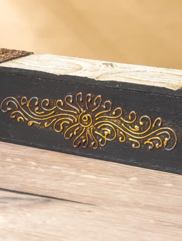 Шкатулка "Будда" 32х7х7 см, МДФ