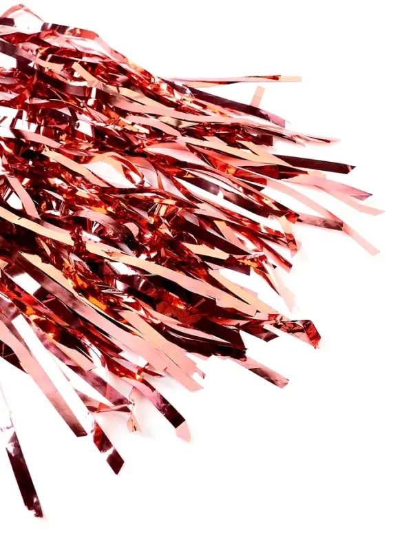 Занавес для фотозоны &laquo;Дождик&raquo; цвет розовое золото, 1*2 м