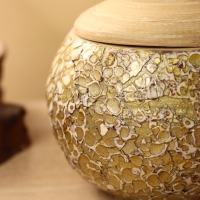 Банка для сыпучих продуктов 13х13х12 см, бамбук