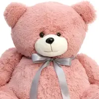 Мягкая игрушка "Медведь Тед", цвет пудровый, 118 см