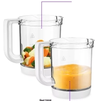 Кухонный блендер измельчитель с чашей КТ-2320 - 500 Вт