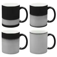 Кружка &laquo;Хамелеон&raquo;, ver.2, матовая , черная