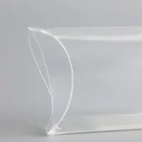 Складная прозрачная коробка из PVC, для упаковки подарков, 8&times;5&times;2 см