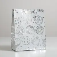 Пакет металлизированный вертикальный &laquo;Яркий праздник&raquo;, MS 18 х 23 х 10 см