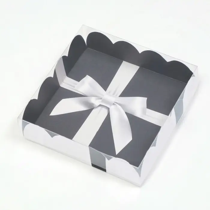 Коробка для печенья, &laquo;Презент&raquo;, 12&times;12&times;3 см