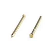 Гвозди СТРОЙБАТ, финишные, ГОСТ 7811-7035, латунированные, 1.4&times;30 мм, 50 шт.