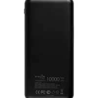 Внешний аккумулятор  VIXION PRO VP-01, 10000мАч, USB+Type-C, быстрая зарядка, черный