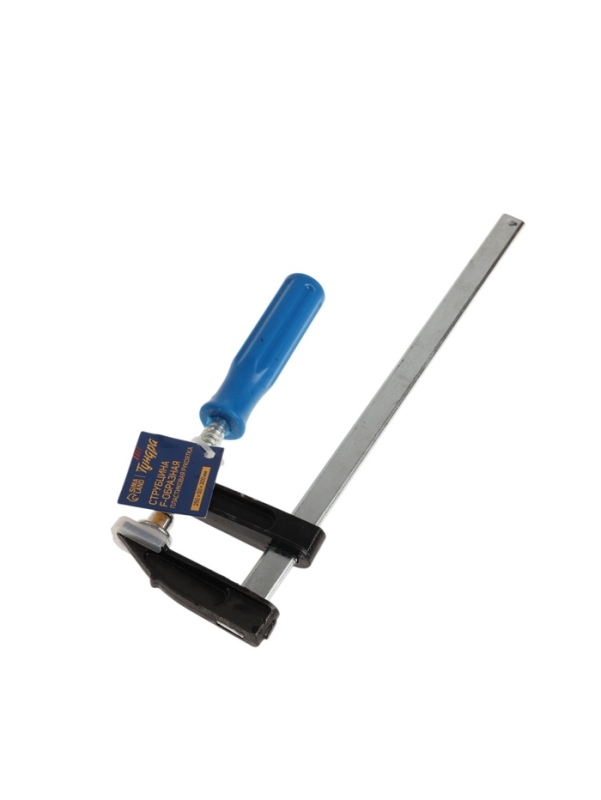 Струбцина F-образная ТУНДРА, пластиковая рукоятка, 250 х 50 х 300 мм