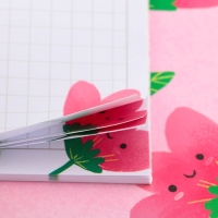 Стикеры с липким слоем, ручка синяя 0.7 мм ,шариковая &laquo;Воспитателю: Любимый воспитатель&raquo; 30 листов