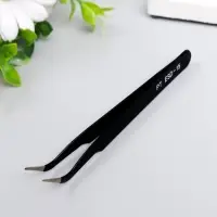 Пинцет для творчества &laquo;Чёрный&raquo; 12х1 см