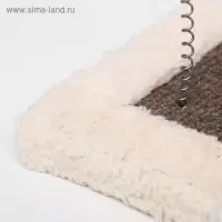 Игрушка для кошек с 3 дразнилками и когтеточкой, 27 х 15,5 х 25 см  микс цветов