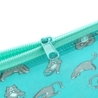 Пенал школьный мягкий плоский 9,5 х 20,5 ПВХ &laquo;1 сентября: Пупсики&raquo; МИКС