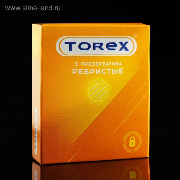Презервативы &laquo;Torex&raquo; ребристые, 3 шт.
