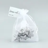 Мешочек подарочный из фатина с термонаклейкой &laquo;Роза&raquo;, 11 х 16 см +/- 1.5 см