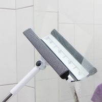 Окномойка с поролоновой насадкой Raccoon, телескопическая ручка, поворот на 180&deg;, 26&times;3,5&times;98(128)