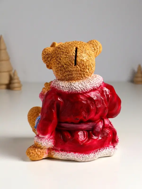 Копилка "Два медведя с", 20х17,5х16,5 см