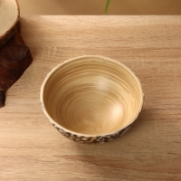 Миска 12х12х6 см, бамбук