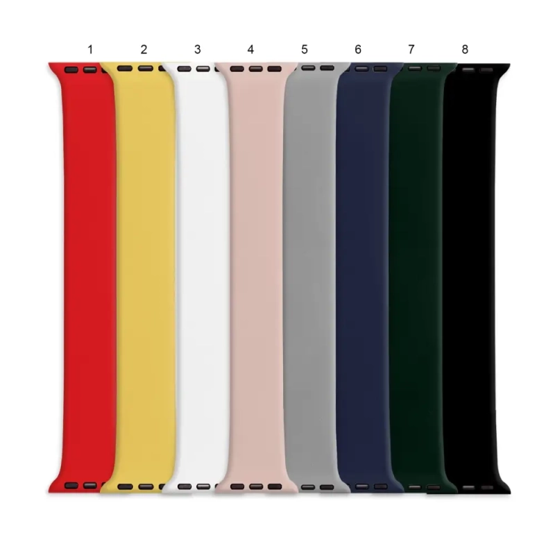 Монобраслет для Apl watch силиконовый 42/44/45/45/49mm