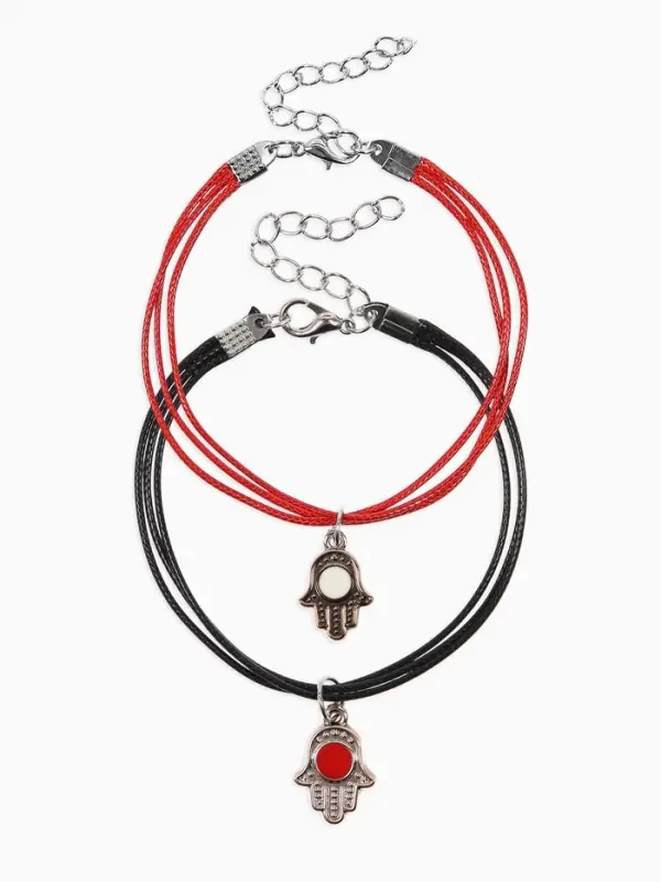 Браслеты-неразлучники "Рука Хамса"