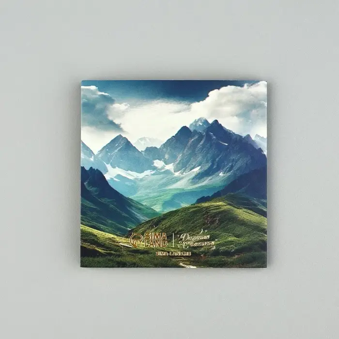 Открытка с конвертом &laquo;Лучшему во всём&raquo;, тиснение, 7 х 7 см