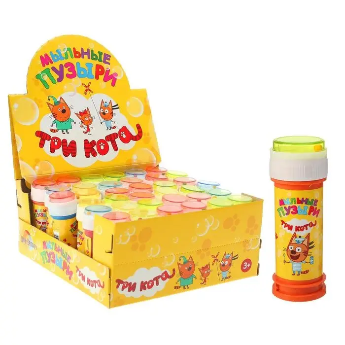 Мыльные пузыри &laquo;Три кота&raquo;, 50 мл
