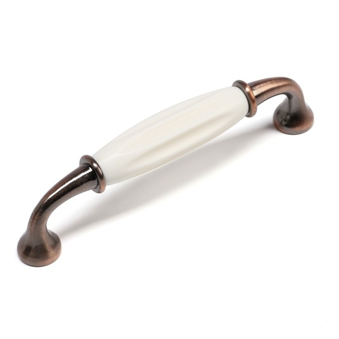 Ручка-скоба CAPPIO RSC012, пластик, м/о 128 мм, цвет медь, 4 шт.