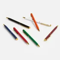 Ручка шариковая Hotel Gold, ver.2, матовая синяя