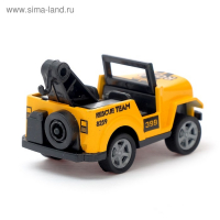 Машина инерционная &laquo;Джип&raquo;, набор 4 шт.