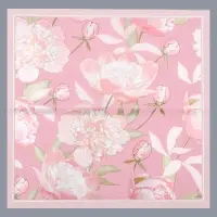 Пленка для цветов матовая, &laquo;Флёр&raquo;, 57&times;57 см, белый