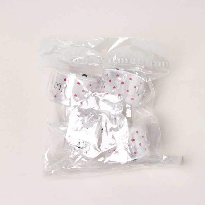 Свеча светодиодная со звёздами, мод. СВ-21 &laquo;Love&raquo;, 5 х 3,8 см.