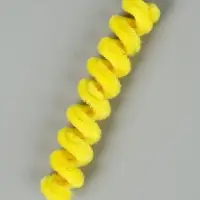 Синельная проволока, набор 100 шт, размер 1 шт 30х0,8 см, цвет желтый