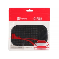 Коврик противоскользящий TORSO, "Spider" 7&times;13 см, чёрный