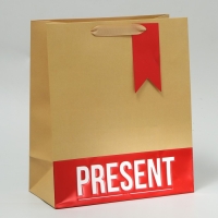 Пакет подарочный, упаковка, &laquo;Подарок&raquo;, ML 23 х 27 х 11.5 см