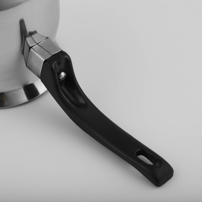 Турка из нержавеющей стали для кофе Доляна &laquo;Индия&raquo;, 600 мл