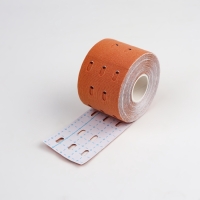 Кинезио - тейп, с перфорацией, 5 см &times; 5 м, цвет бежевый