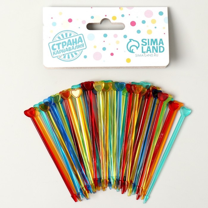 Шпажка для канапе &laquo;Стрела амура&raquo;, в наборе 50 штук