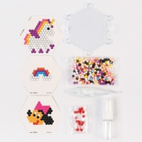 Набор мозаек 3 в 1 &laquo;Единорог и Минни Маус&raquo;, Авквамозайка, Термомозайка и мозаика из EVA, 4+