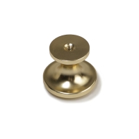 Ручка кнопка CAPPIO RK148, d=30 мм, цвет сатиновое золото