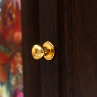 Ключница  "Цветочная композиция" венге 16х31 см МИКС