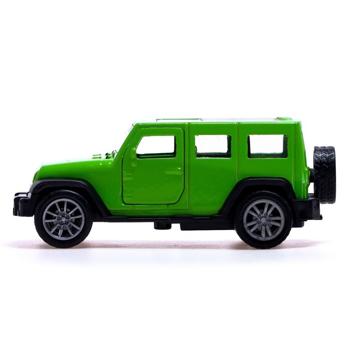 Машина металлическая &laquo;Крузер&raquo;, 1:48, инерция, открываются двери, цвет зелёный